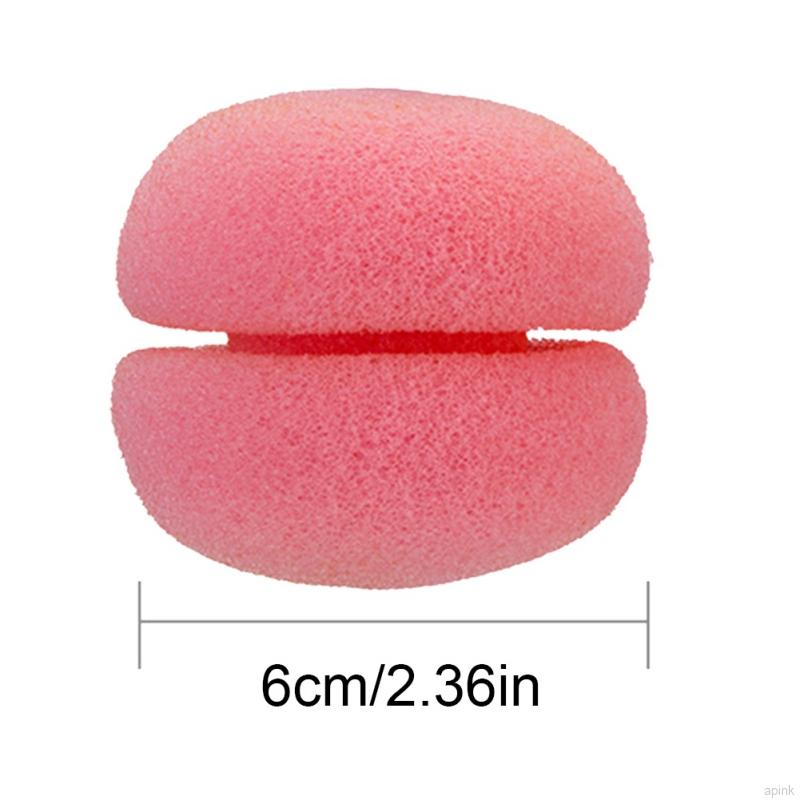 Bộ 6 Lô Cuốn Xốp Hỗ Trợ Uốn Xoăn Tóc Tiện Lợi