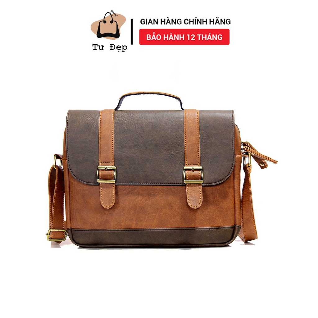 Cặp Da Nam Công Sở Cao Cấp Túi Da Đeo Chéo Nam Đựng Laptop 13 inch Cao Cấp Cặp Xách Công Sở Đựng Tài Liệu Ca 20 | BigBuy360 - bigbuy360.vn