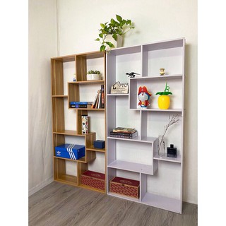 Kệ sách để sàn đa năng kệ gỗ góc tường