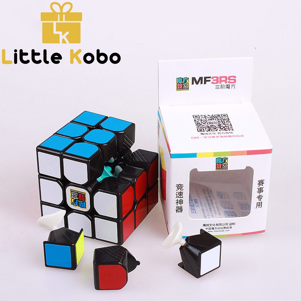 [Mã LIFE0503TOYS giảm 10% đơn 0Đ] Rubik 3x3 MF3RS 3 Tầng Khối Lập Phương Rubic RS3 Viền Đen Stickerless Đồ Chơi Trí Tuệ