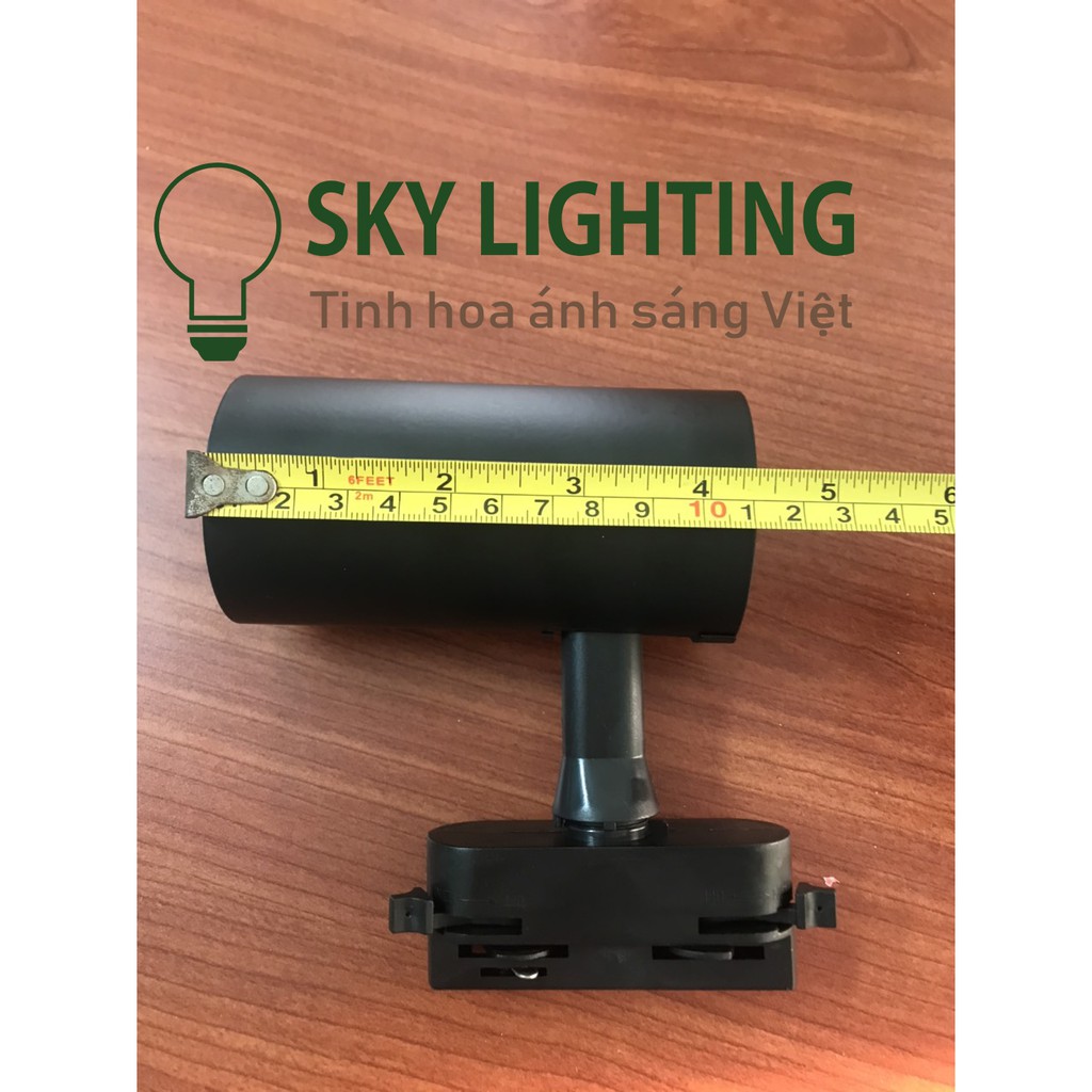 Đèn rọi ray COB 12W ống bơ BH 12 tháng | BigBuy360 - bigbuy360.vn