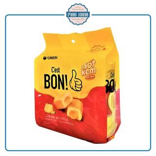 Bánh Bông Lan Ăn Sáng C'est Bon Sợi Thịt Gà Nhân Kem Phô Mai (Gói 5 cái)
