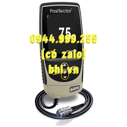 FNTS3: Máy đo độ dày lớp sơn, phủ DeFelsko PosiTector 6000 FNTS3 (0 - 6 mm, từ tính và không từ tính, vẽ đồ thị) Mỹ