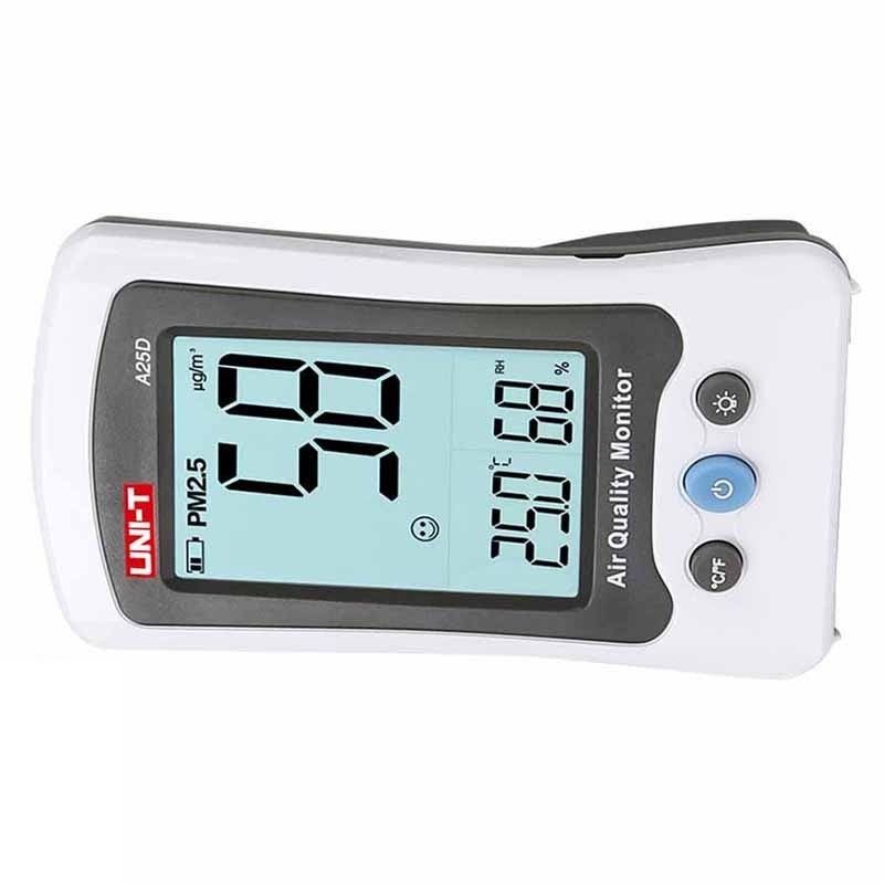 Máy đo nồng độ bụi PM2.5 UNI-T A25D (0~500μg/m³)