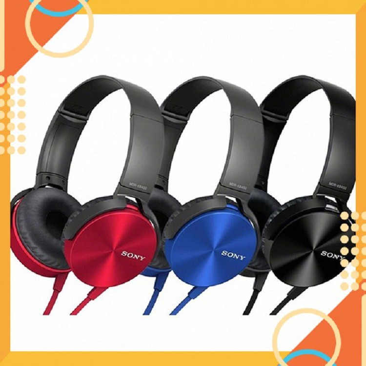 [TAI NGHE CÓ MIC ĐÀM THOẠI ] chụp tai headphone XB450ap-Dùng cho máy tính-Điện thoại- Extra bass - Chống ồn - JAVA shop