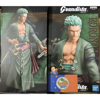 Mô hình One Piece chính hãng - Roronoa Zoro Grandista Nero