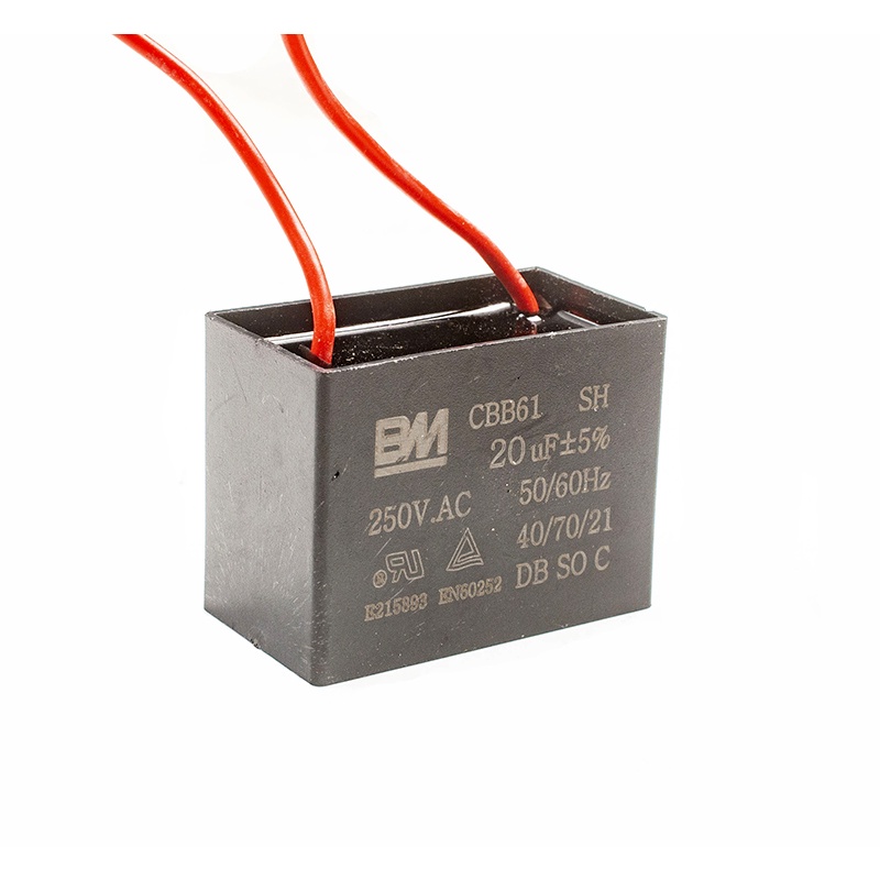 Quạt Tản Nhiệt Động Cơ Điện Tử 250V 400V 450V 500V 0.6uf 0.75uf 1uf 1.2uf 1.5uf 1.8uf 2uf 2.5uf 3uf 3.5uf 4uf 5uf 6uf 7uf 15uf 20uf CBB61-P2