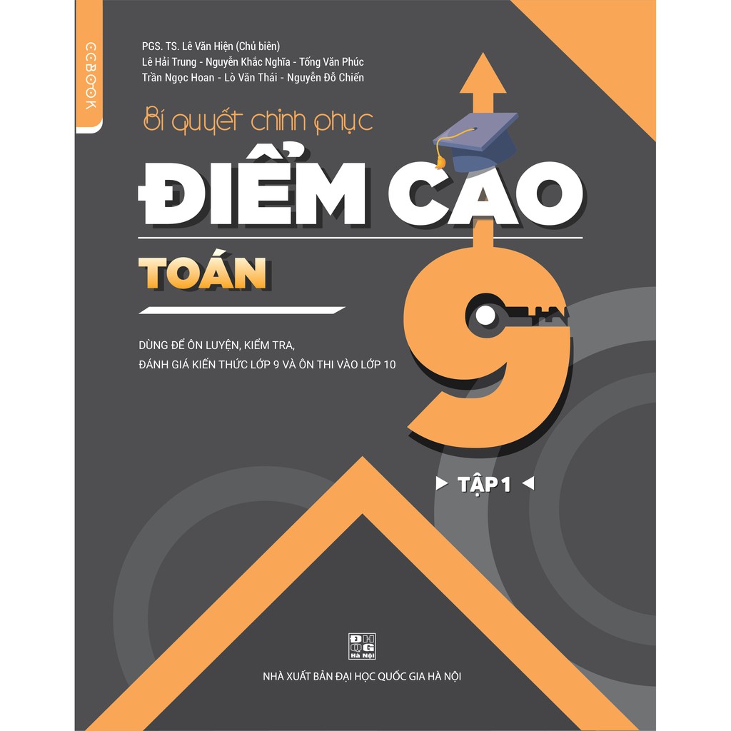 Sách - Bí quyết chinh phục điểm cao Toán 9 Tập 1,2