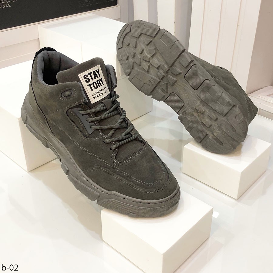 Giày Nam Da Lộn 🔴FREESHIP🔴 Giảm 35K Khi Nhập Mã [DUCP35K0] -Giày Sneaker Da Lộn Cao Cấp [ Hàng Độc Quyền] | BigBuy360 - bigbuy360.vn