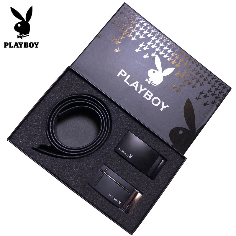 Bộ dây nịt nam 2 bút nịt  Playboy