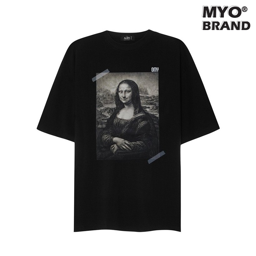 Áo Thun Local Brand MYO Vải Cotton In Hình Mona