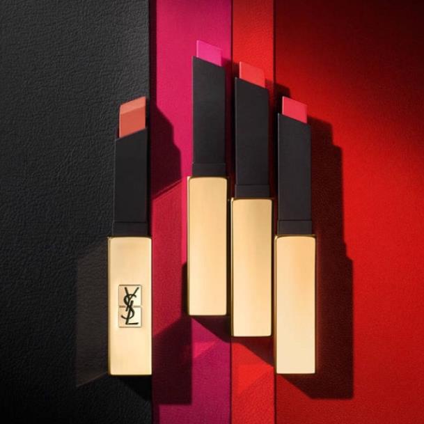YVES SAINT LAURENT - Son thỏi lì YSL Rouge Pur Couture The Slim