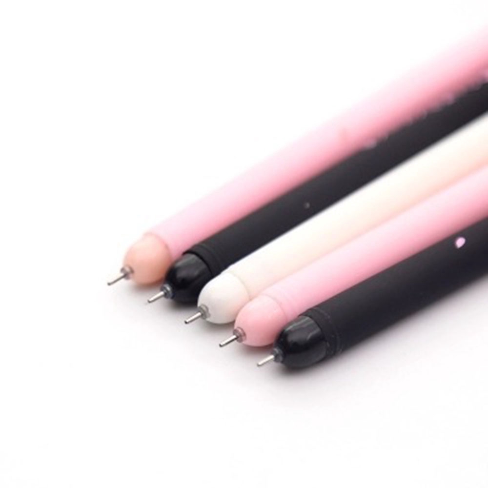 1 / 3 bút bi mực gel cỡ ngòi 0.38mm kiểu dáng xinh xắn chất lượng cao