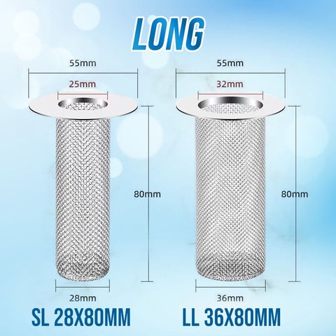 Nắp Lọc Chặn Tóc Bằng Thép Không Gỉ Cho Cống Thoát Nước Nhà Tắm/Bồn Rửa Chén
