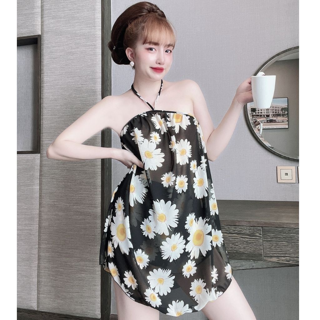 Váy ngủ sexy ❣️FREE SHIP❣️ Đầm ngủ sexy Chất Siêu Mát Dáng Siêu Xinh &lt;65kg