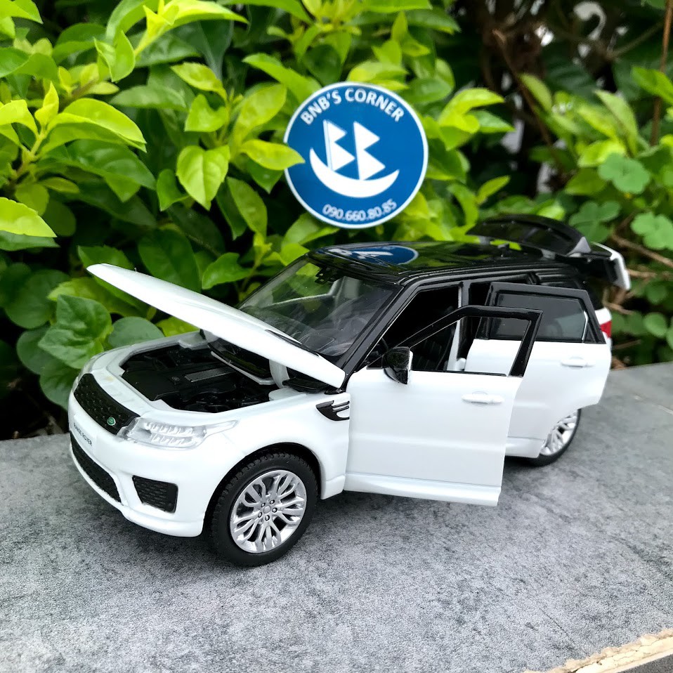 [BNB's Corner] Mô hình xe tỷ lệ 1:32 Land Rover (Range Rover) Sport hãng Jackie Kim