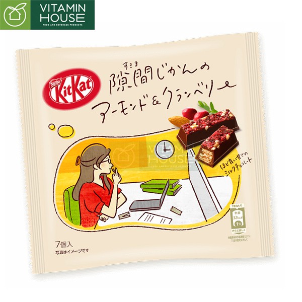 KitKat Quả Nam Việt Quất và Hạnh Nhân 7 thanh [Vitamin House]