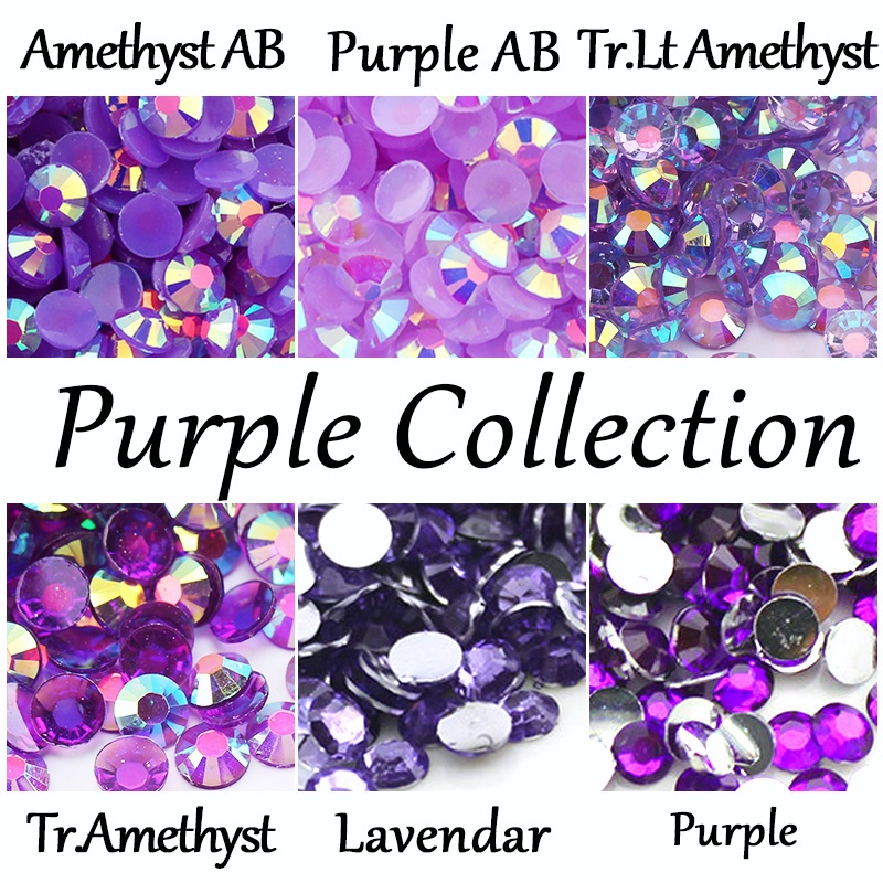 Hộp Hạt Nhựa 3mm Đính Trang Trí Móng Tay Nghệ Thuật