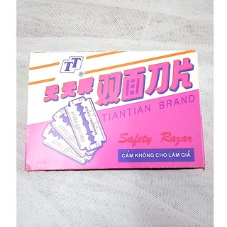 Sỉ 20 hộp lưỡi lam tím (1 hộp lớn)