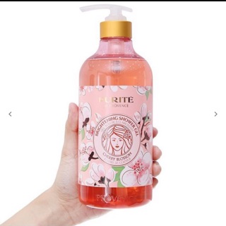 Sữa Tắm PURITÉ Sáng Mịn Hương Hoa Anh Đào 850ML