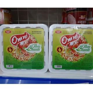 Mì Tôm chanh Omni bát thùng 24 hộp