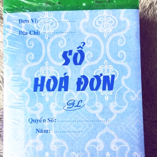 Hoá đơn bán lẻ 2 liên - 10 quyển - 75k