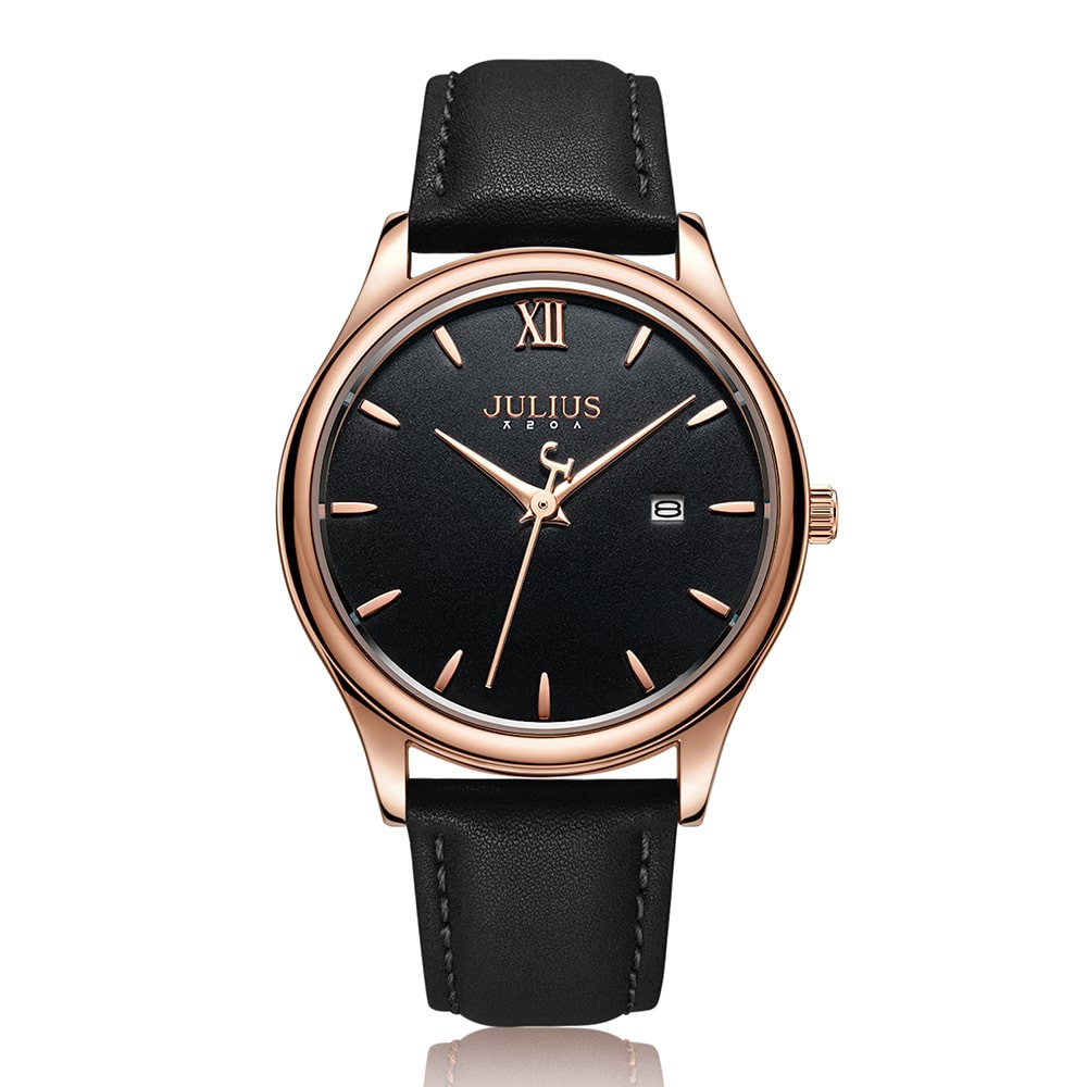 Đồng Hồ Nam JA-1309MD Julius Hàn Quốc Đen