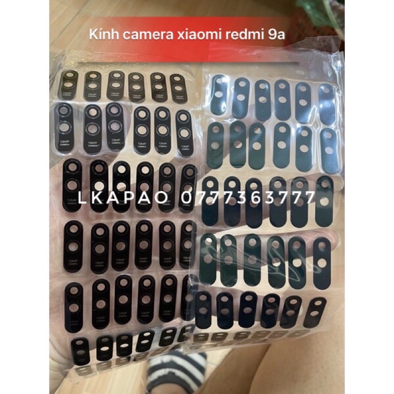 Kính Camera Sau xiaomi redmi 9A zin new hãng