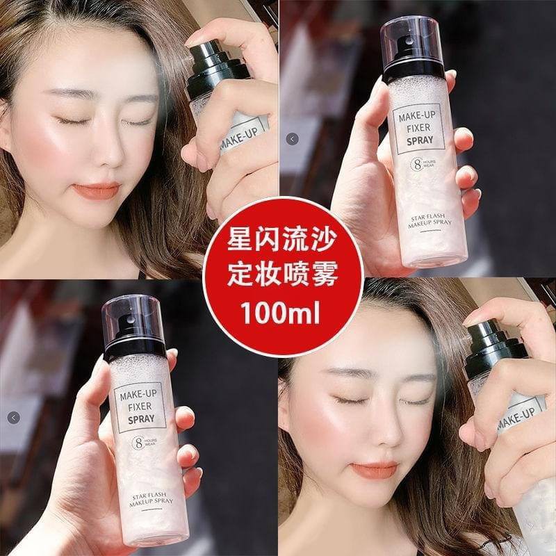 Xịt Khoáng Khóa Make Up, Cấp Ẩm Giữ Nền Lớp Trang Điểm Hanumu Make-Up Fixed Spray 100ml