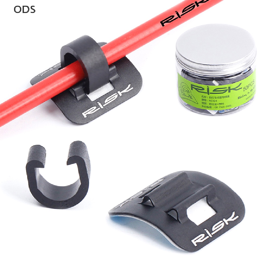 Set 6 Kẹp Chữ C Cố Định Dây Cáp Phanh Xe Đạp