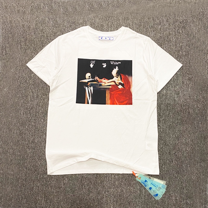 Áo thun Off White caravaggio painting T-shirt ss21