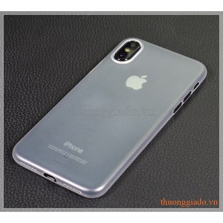 Vỏ ốp nhựa siêu mỏng iPhone X (5.8"), hiệu Baseus, Wing case