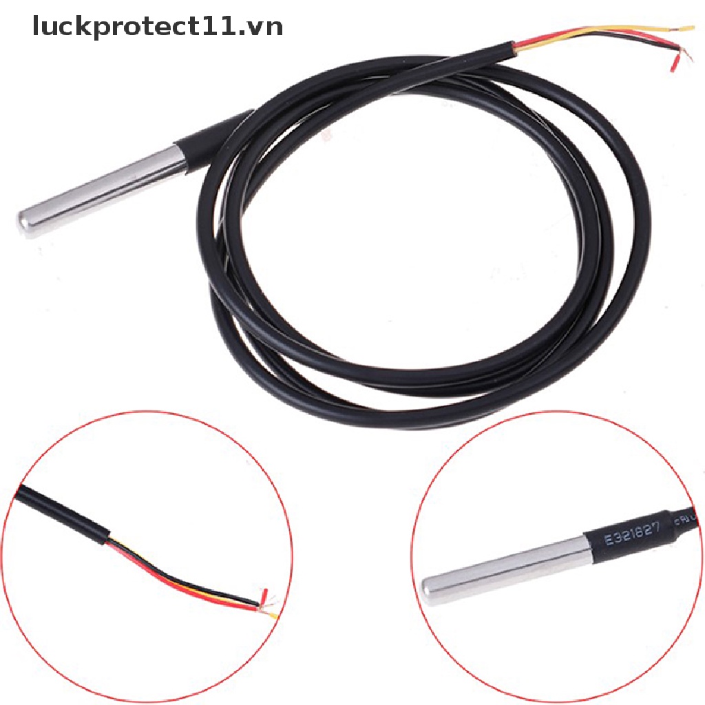 * 3c &amp; NEW * 1pcs DS18B20 Cảm Biến Nhiệt Độ Kỹ Thuật Số Chống Nước