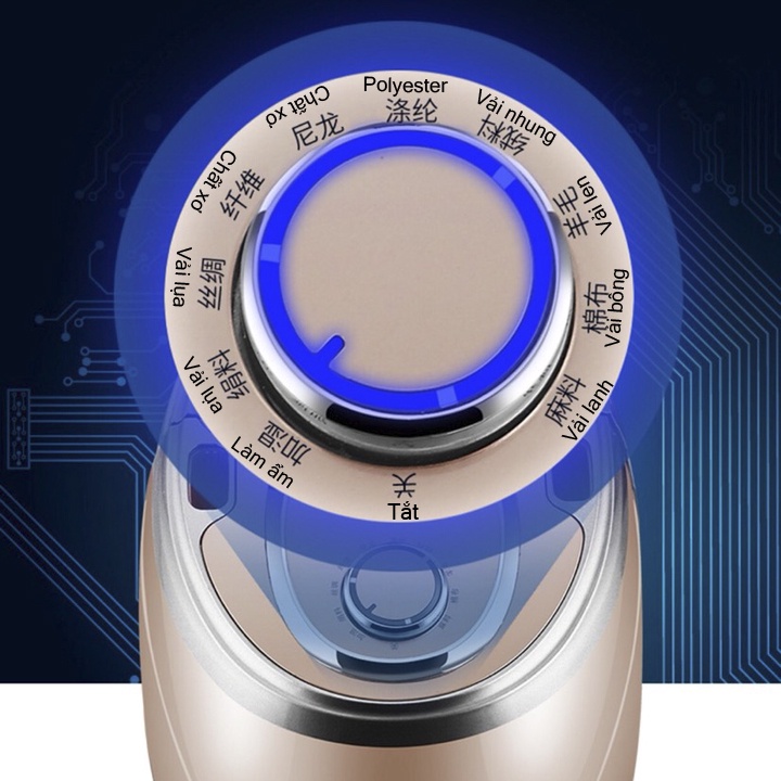 Bàn ủi hơi nước RONGEO HY-1618, bàn là hơi nước, Giá treo có thể điều chỉnh độ cao linh hoạt - bảo hành 12 Tháng