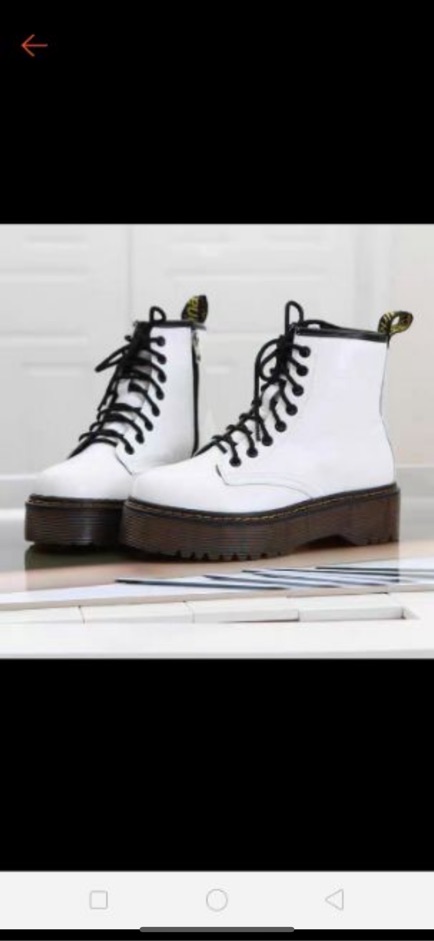 CLIP SHOP TỰ QUAY Boots cổ cao đế siêu cao nữ có khoá kéo đế đen
