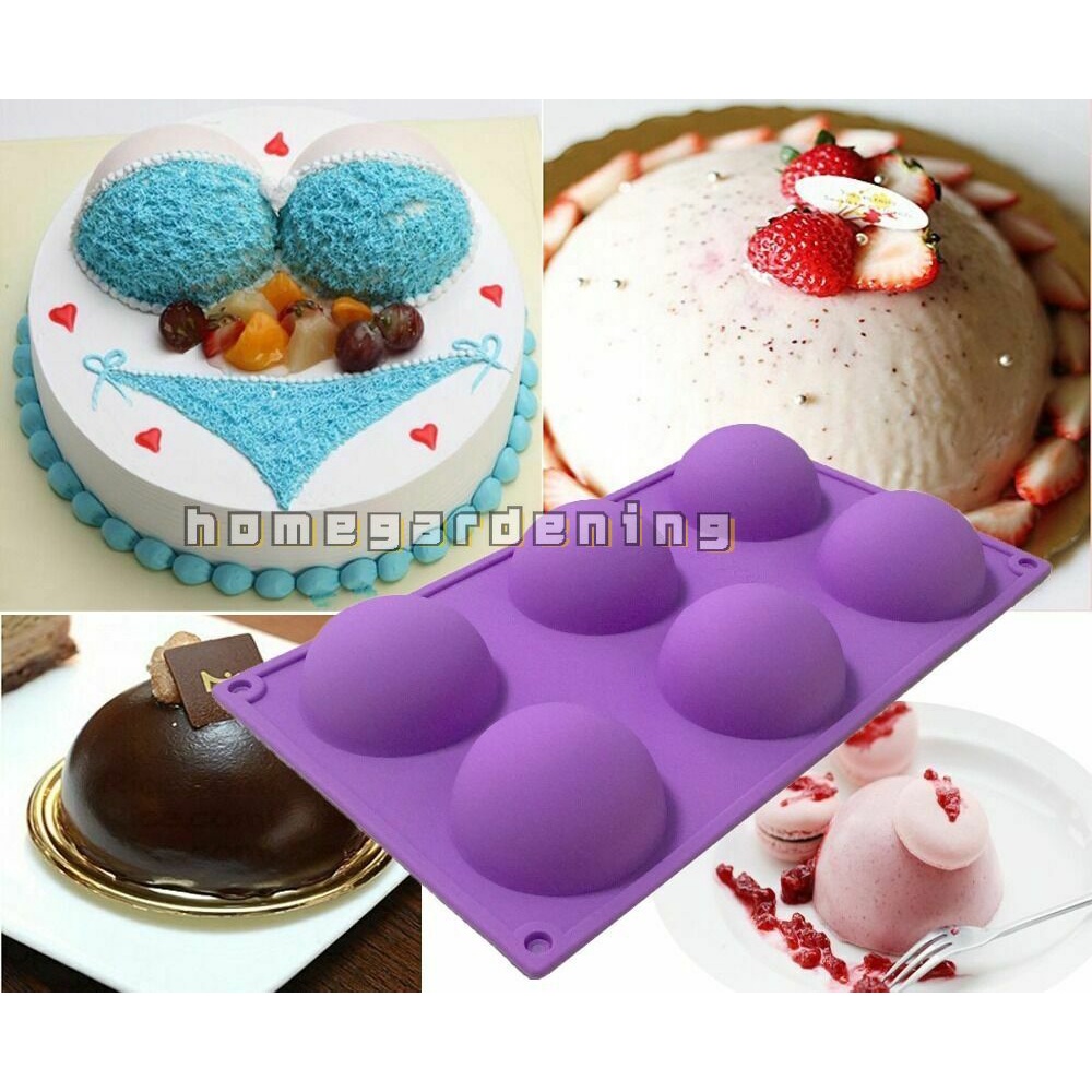 Khuôn Silicone Làm Bánh Muffin 3D Chống Dính Tiện Dụng