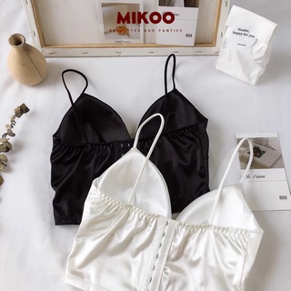 Áo lót nữ Bralette lụa phi bóng AL01