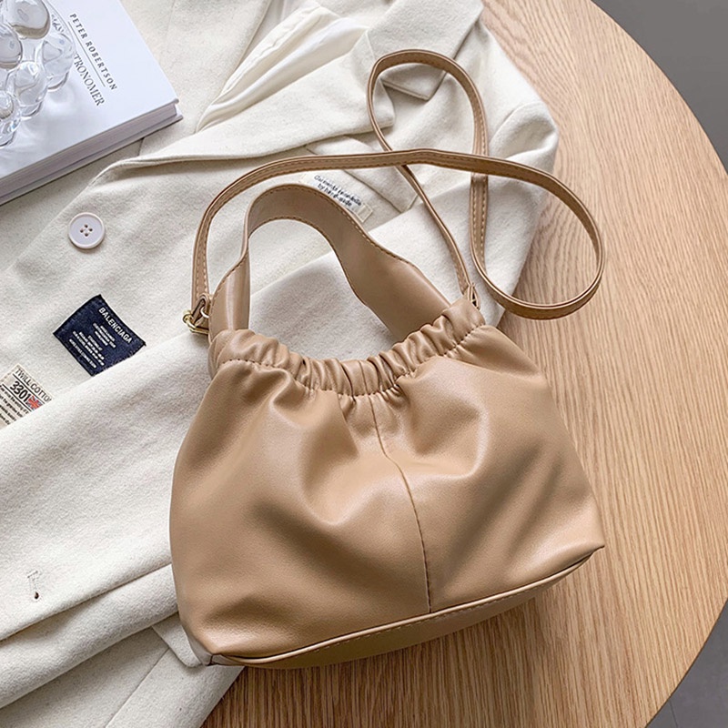 IELGY Túi Đeo Vai Một Bên Vai Đơn Giản Thoải Mái Cho Nữ