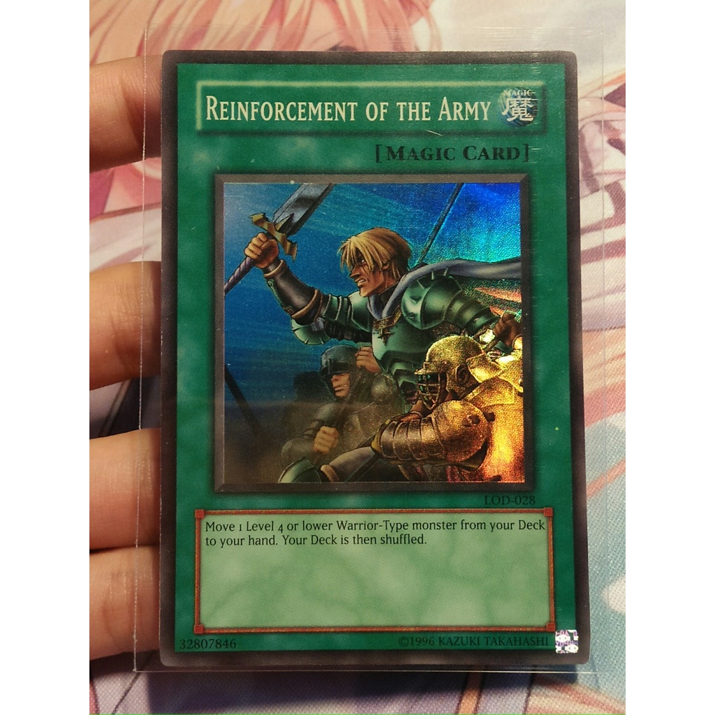 Thẻ Bài Yugioh: Reinforcement Of The Army LOD-028