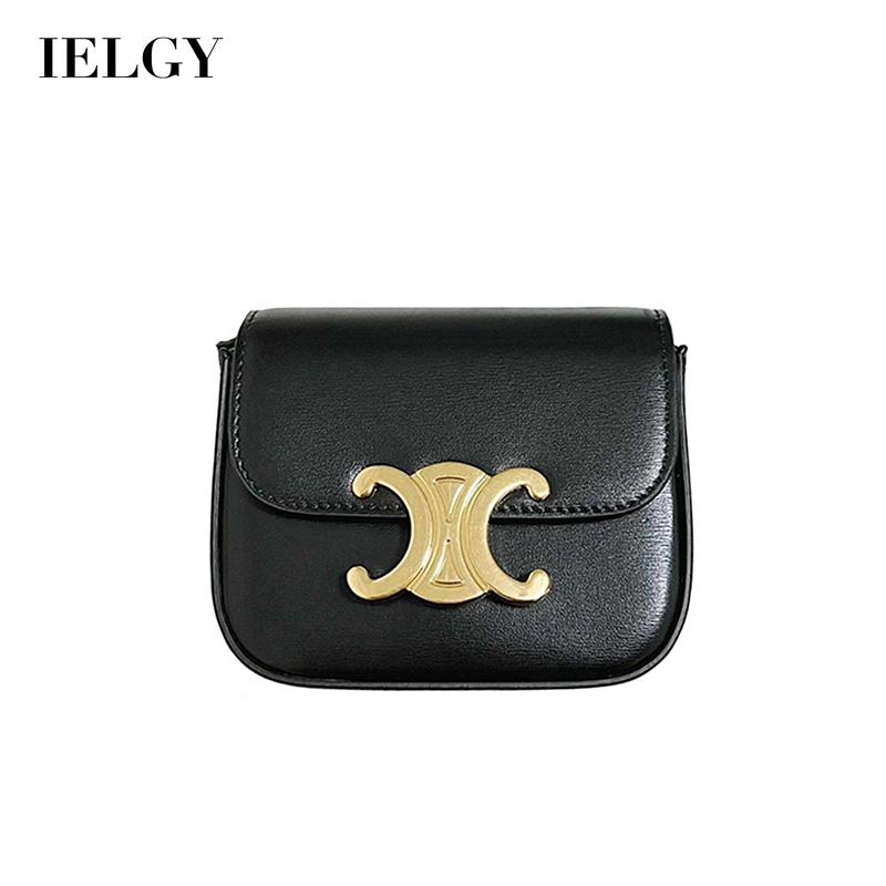 Túi đeo chéo IELGY cỡ nhỏ đựng son môi 4 màu phong cách retro cho nữ