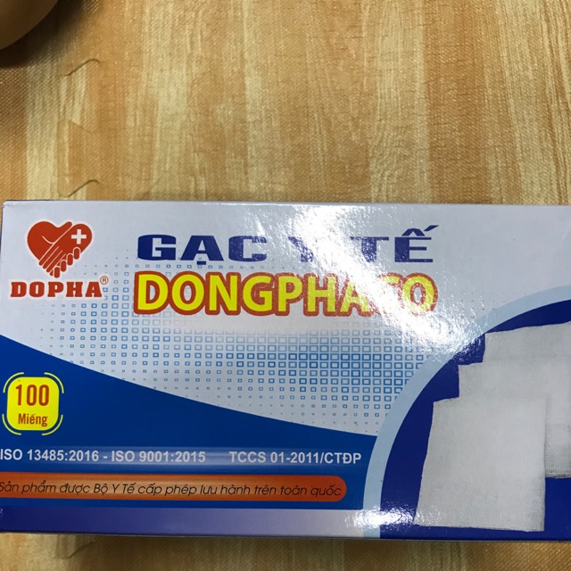 Gạc y tế  Dongphaco 10x10