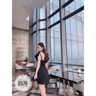 [Mã FATHANG5 giảm 10K đơn 50K] Bigsize Đầm tafta nơ D576