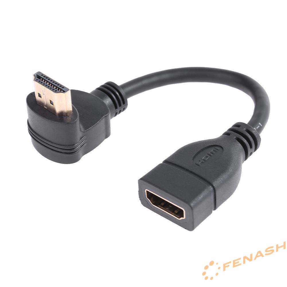 Cáp Chuyển Đổi Cổng Hdmi Đực Sang Hdmi Cái 15cm 90 Độ Cái