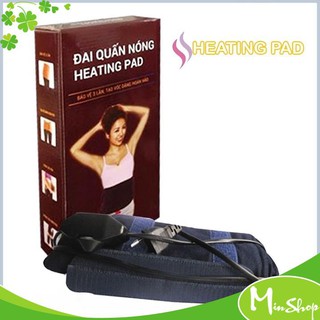 Đai Quấn Nóng Nịt Bụng Sinh Nhiệt Chạy Điện Heading Pad - Hình Thật