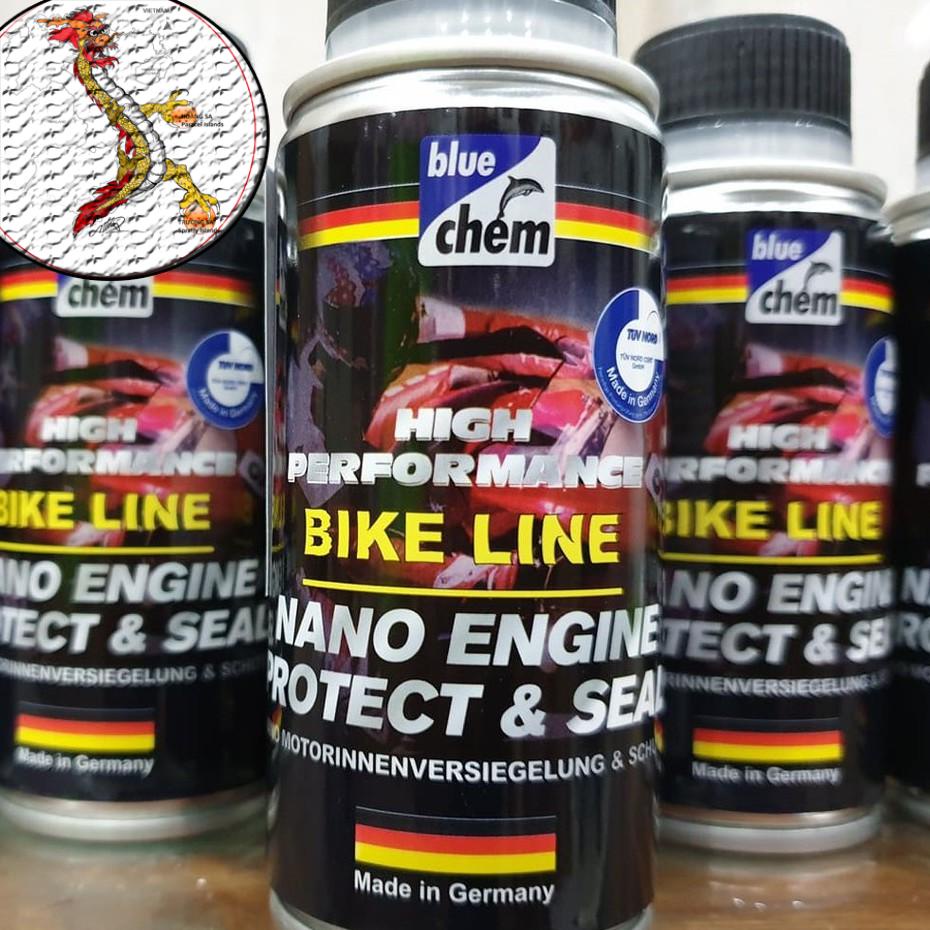 [Chính hãng] Bluechem Nano Engine Protect &amp; Seal - Bảo vệ động cơ 50ML, phụ gia nano nhớt Bluechem tối ưu háo bảo vệ máy