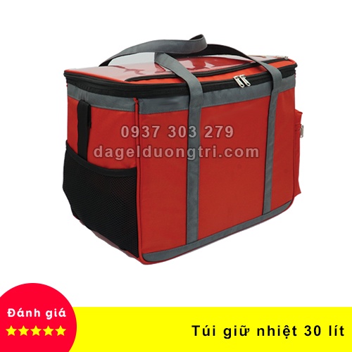 Túi giữ nhiệt giao hàng 30 lít - Kích thước 40cm x 30cm x 26cm