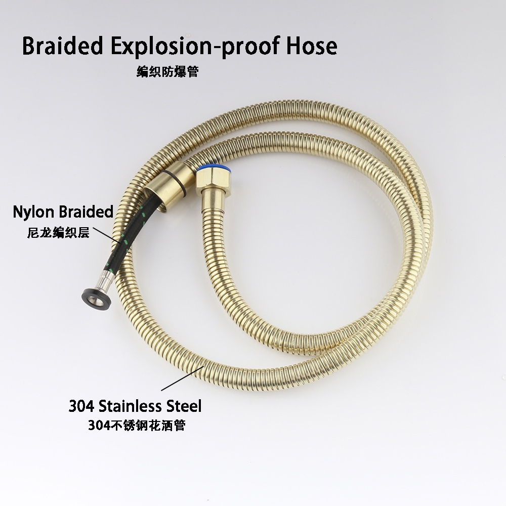 Van Giá Đỡ Vòi Xịt Toilet Màu Vàng Kim