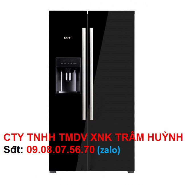 TỦ LẠNH SIDE BY SIDE KAFF KF-SBS600GLASS