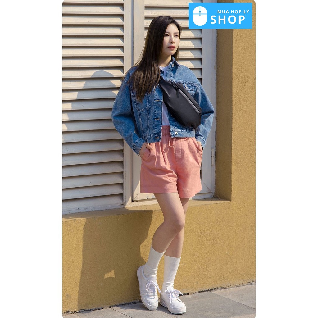 Túi Đeo Chéo Thể Thao Thời Trang Xiaomi Da Pu, Chống Nước, Phiên Bản Mới 2020 - Hàng Có Sẵn