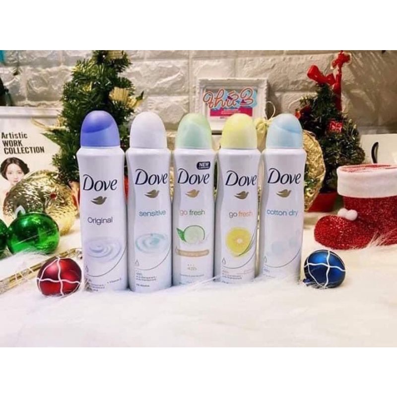 Xịt thơm khử mùi DOVE